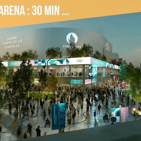 Parking & Balcon * Ideal Jo 2024 * Stade De France Saint-Denis  Ngoại thất bức ảnh