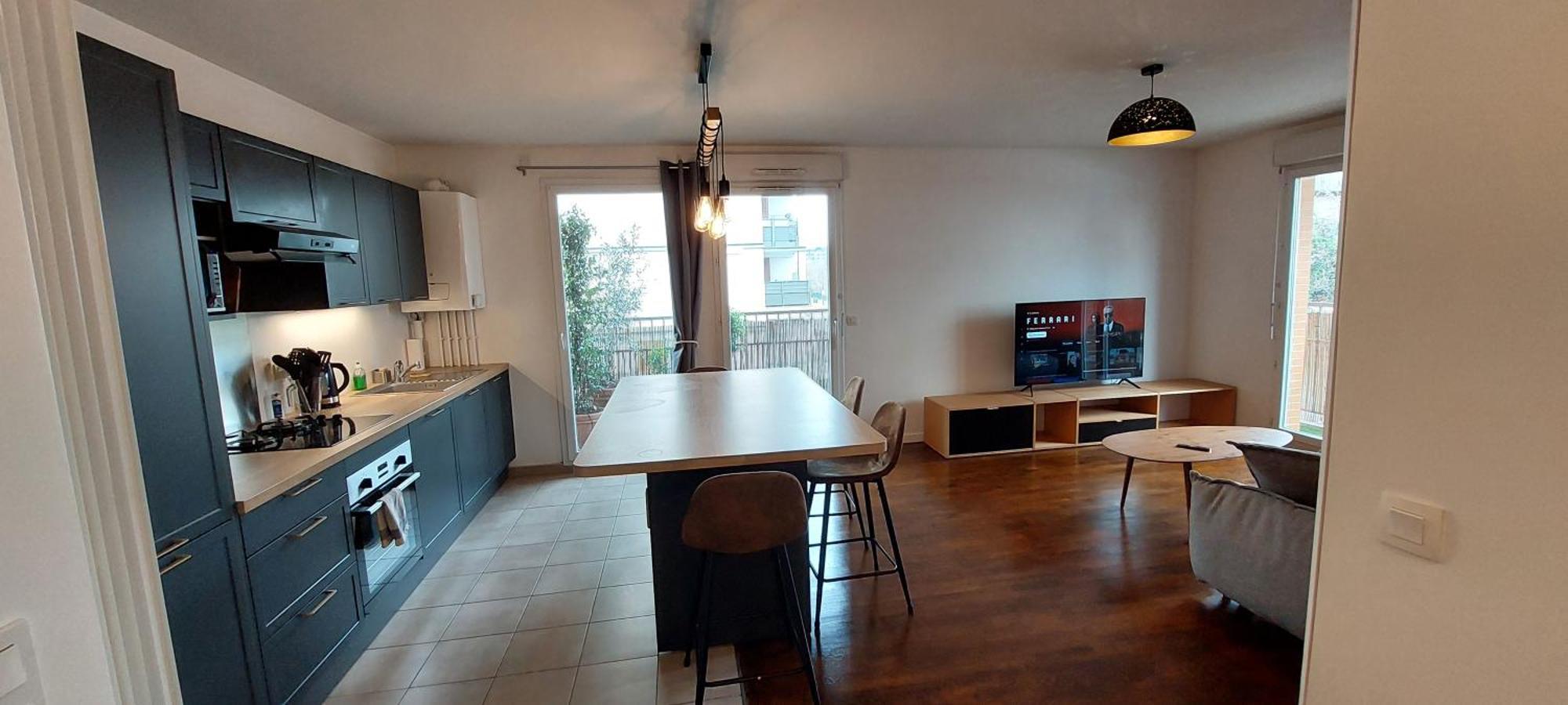 Parking & Balcon * Ideal Jo 2024 * Stade De France Saint-Denis  Ngoại thất bức ảnh